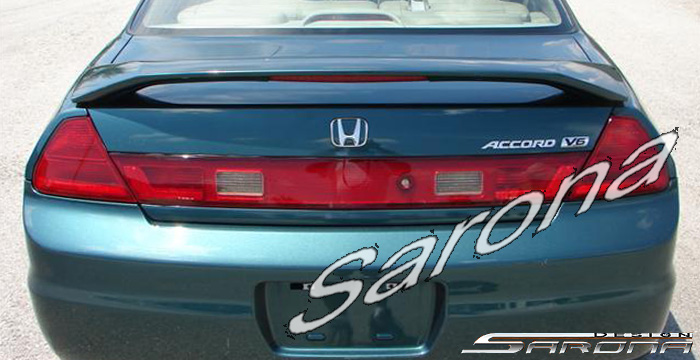 Custom Honda Accord Trunk Wing  Coupe (1998 - 2002) - $175.00 (Manufacturer Sarona, Part #HD-051-TW)